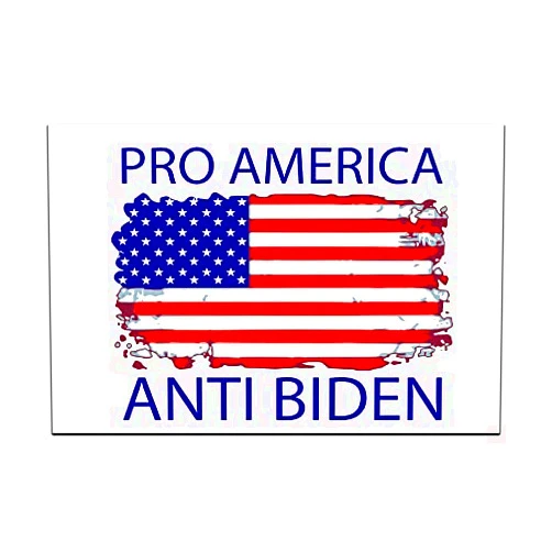 JP's Parcels Funny Tool Box Magnet Sign - 4x6 in. FJB Lets Go Brandon Pro American Anti Biden