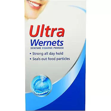 Wernets Ultra Denture Fixative Powder - 40 g
