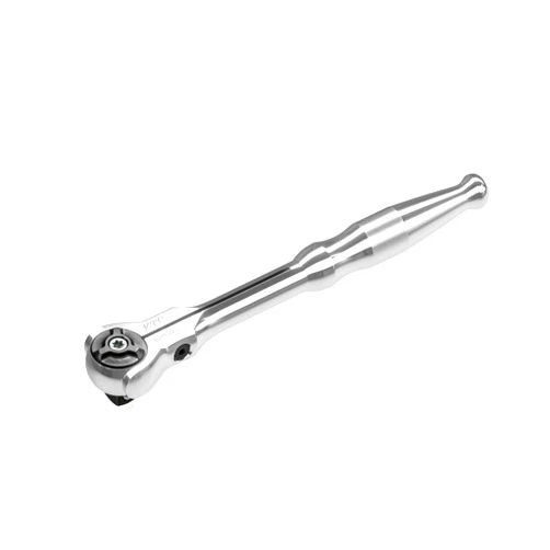 KTC KYOTO TOOL (KTC) 9.5 sq. Swivel Ratchet Handle, BRSW3, Silver