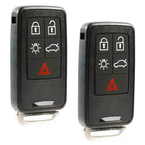 USARemote Car Key Fob Keyless Entry Smart Remote fits Volvo S60 S80 V60 V70 XC60 XC70 (KR55WK49264), Set of 2