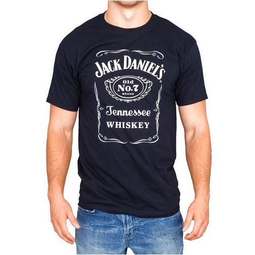 Jack Daniel's Men's Daniel's Label T-Shirt - 15261400Jd-89