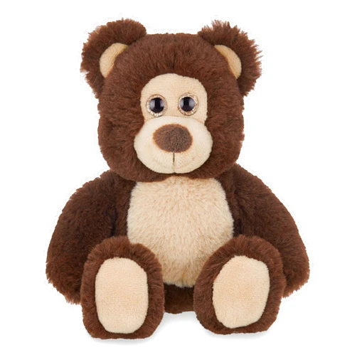 Bearington Collection Bearington Lil' Beau Small Chocolate Brown Plush Stuffed Animal Teddy Bear, 7 inches