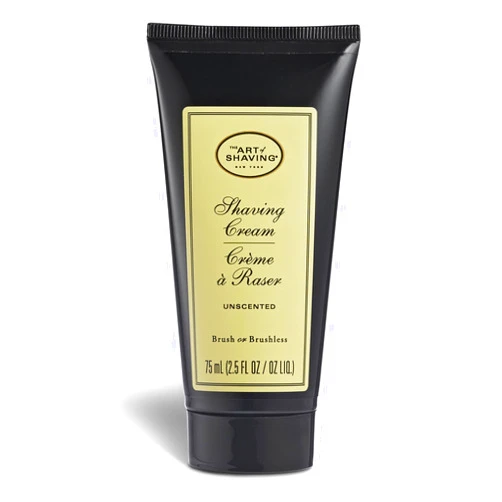 The Art of Shaving Shaving Cream for Men - Shaving Cream Mens Beard Care, Protects Against Irritation and Razor Burn, Clinically Tested for Sensitive Skin, Unscented, 2.5 Ounce Tube