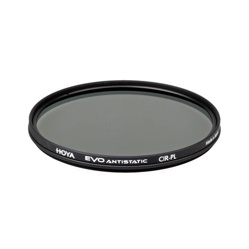 Hoya Evo Antistatic CPL Circular Polarizer Filter - 77mm - Dust / Stain / Water Repellent, Low-Profile Filter Frame