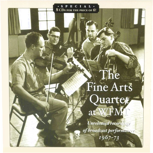 Fine Arts Quartet (Artist), Franz Joseph Haydn (Composer), Béla Bartók (Composer), Ludwig van Beethoven (Composer), Wolfgang Amadeus Mozart (Composer), Paul Hindemith (Composer), Karel Husa (Composer), Johannes Brahms (Composer), Jean Martinon (Composer), John Browning (Performer), Naomi Zaslav (Performer), Gerald Stanick (Performer), George Sopkin (Performer), Leonard Sorkin (Performer), Barry Tuckwell (Performer), Bernard Zaslav (Performer), Abram Loft (Performer) & 14 more Format: Audio CD The Fine Arts Quartet at WFMT Unreleased Recordings of Broadcast Performances, 1967-73