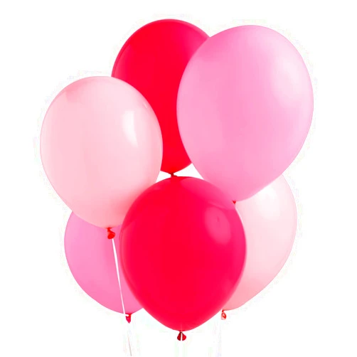 xo, Fetti Pink Birthday Balloon Set - 24 pk, 12