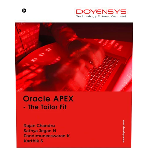 By Sathya Jegan N Rajan Chandru (Author), Pandimuneeswaran K (Author), Karthik S (Author) & 0 more Oracle APEX: The Tailor Fit