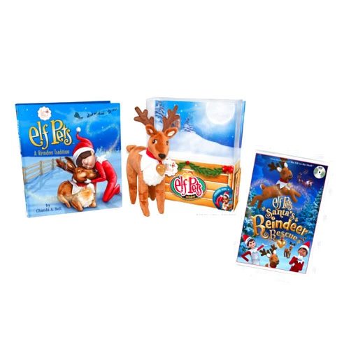 The Elf on the Shelf: Elf Pets - A Reindeer Tradition Bundled with ELF Pets: Santa's Reindeer Rescue