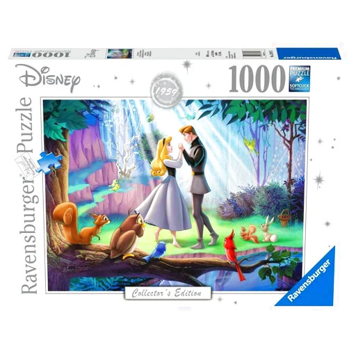 Ravensburger Disney Collector's Edition Sleeping Beauty 1000 Piece Jigsaw Puzzle for Adults - Every Piece is Unique, Softclick Technology Means Pieces Fit Together Perfectly