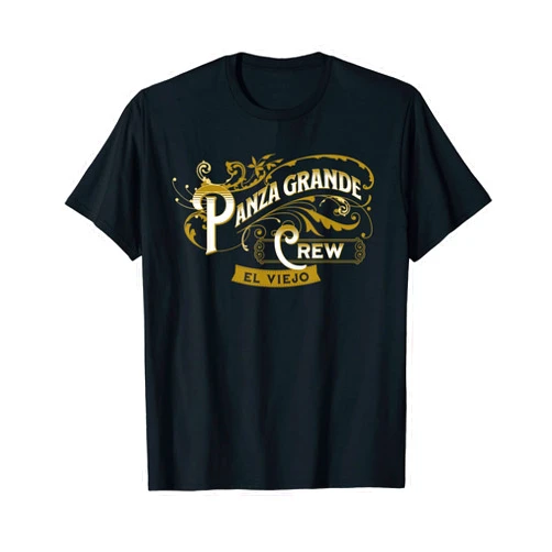 Viejo Mas Chingon Shirts and Gifts Mens PANZA GRANDE CREW El Viejo Clasico T-Shirt