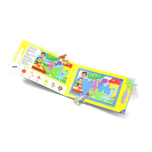 Melissa & Doug Blue's Clues & You! Take-Along Magnetic Jigsaw Puzzles (2 15-Piece Puzzles)