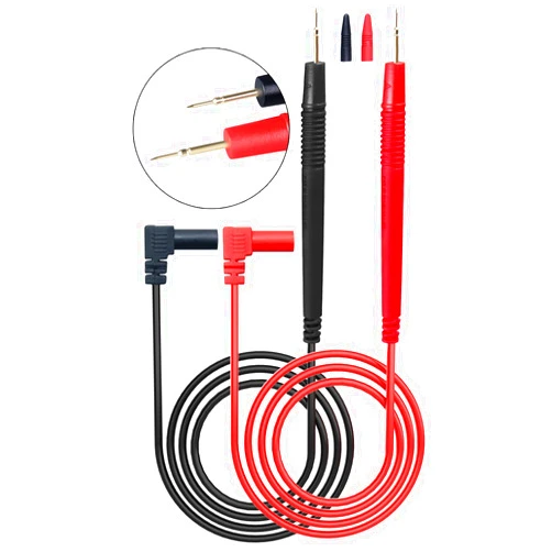HengTianMei Flexible Multimeter Test Lead Kit, CAT III 1000V 10A, Volt Test Lead for Measurement Accurately with Standard 4mm Banana Plug, for Most Brands Digital Multimeters, Electronic Clamp Meter