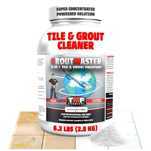 TRUCK MOUNT FORUMS GroutMaster Tile, Grout & Carpet Cleaner - Fast Dissolving Powdered Cleaning Solution, Deep Cleaning Formula for Tough Stains & Grease, Ideal for Residential & Commercial Use, 6 lbs