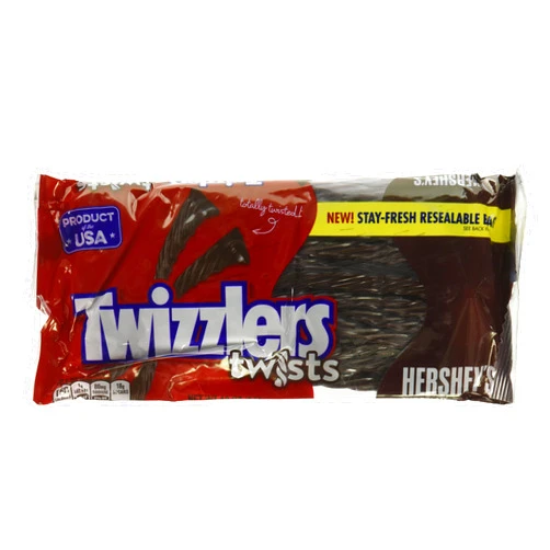 Twizlers Twizzlers Chocolate Twists, 12-Ounce Bags (Pack of 2)