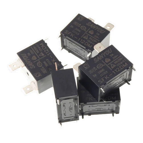 MiZOELEC 5pcs Air Conditioning 12V Relay SFK-112DM SFK112DM SFK-112 12VDC DC12V 12V DIP4