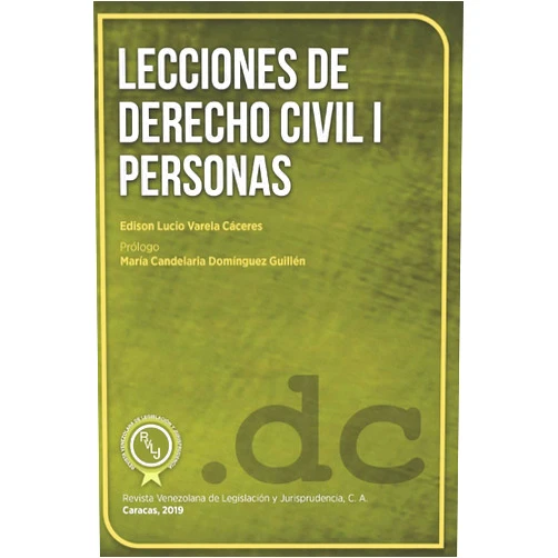 Edison Lucio Varela Cáceres Lecciones de Derecho Civil I Personas (Spanish Edition)