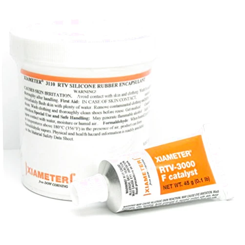 Dow Corning Xiameter RTV-3110 Dow Corning Silastic XIAMETER RTV-3110 Silicone Rubber Encapsulant + F Catalyst by Dow Corning Xiameter RTV-3110