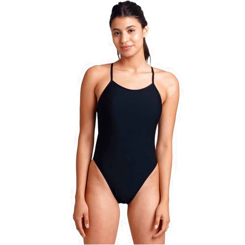 JOLYN Alyssa Fixed Back Women's Athletic One Piece Swimsuit for Competitive Swimming, Lifeguarding, Diving, Medium Coverage