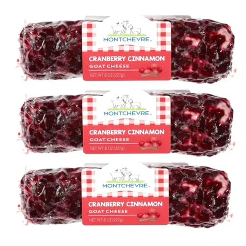 Generic Montchevre Cranberry Cinnamon Goat Cheese 8 oz- Pack of 3