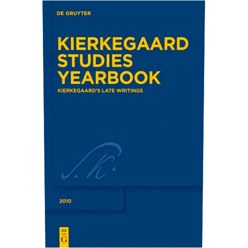 Niels Jørgen Cappelørn Kierkegaard's Late Writings (Kierkegaard Studies) (English and German Edition)