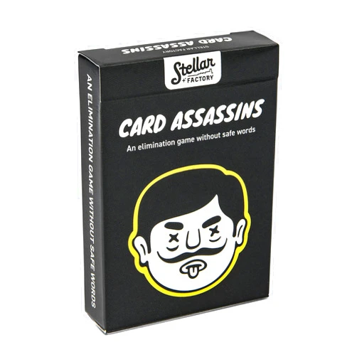 Stellar Factory Card Assassins: A Party Game Without Safe Words