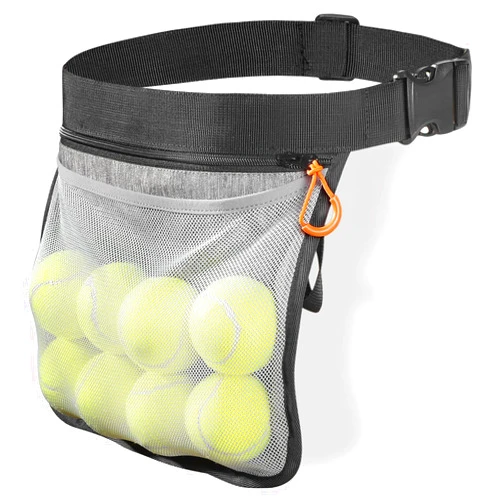VISEMAN Tennis Ball Band Holder - Waist Bag Holding 8 Pickleball or Tennis Balls