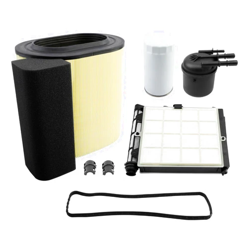 ATRACYPART 6.7L Powerstroke Diesel Filter Kit, Air Filter, Fuel Filter Element & Oil Filter, Compatible with 2017-2019 Ford F-250, F-350, F-450, F-550 Super Duty V8, Replaces# FA1927, FD-4624, FD-4625, FL2124S