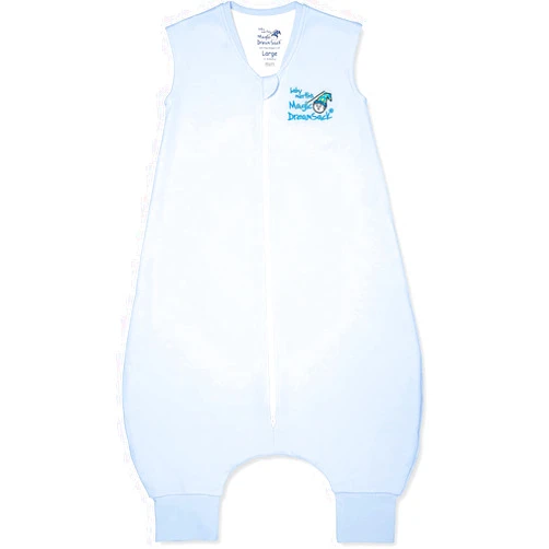 Magic Sleepsuit Baby Merlin's Magic Dreamsack Walker - Microfleece Baby Wearable Blanket Sleep Sack - Transition Sleep Sack for 12-18 Months Babies - Promotes Restful Sleep and Hip of Movement - Blue