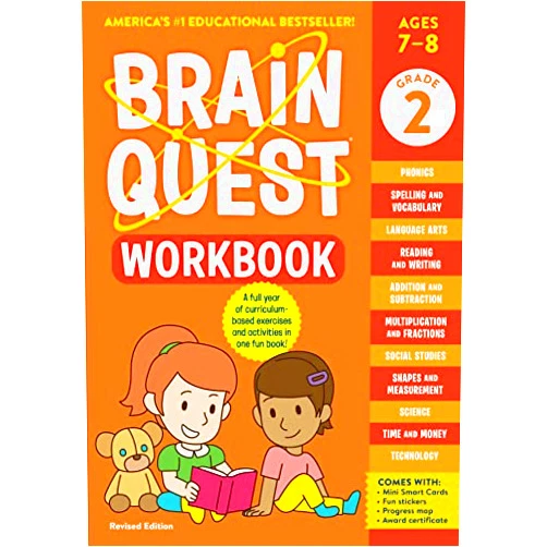 Workman Publishing, Liane Onish Brain Quest Workbook: 2nd Grade Revised Edition (Brain Quest Workbooks)