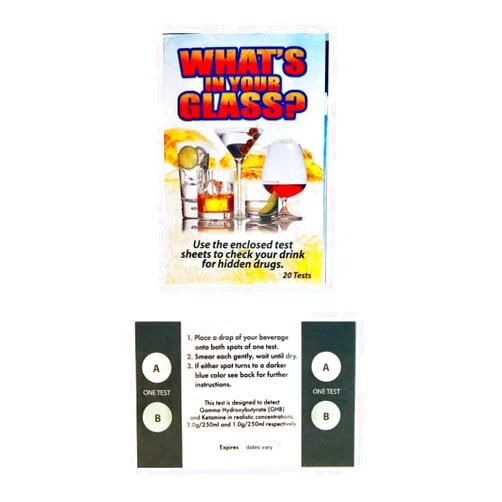 Drinksafe Date Rape Drug Detection