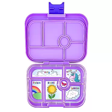 Yumbox Original Leakproof Bento Lunch Box Container for Kids (Dreamy Purple Original)