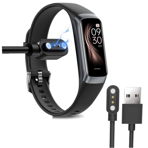 Lamshaw Compatible with IMFRCHCS Fitness Tracker Charger, Magnetic USB Charging Cable Replacement Charger Cable Compatible with IMFRCHCS C60 Fitness Tracker/UMEGET C60 Fitness Tracker