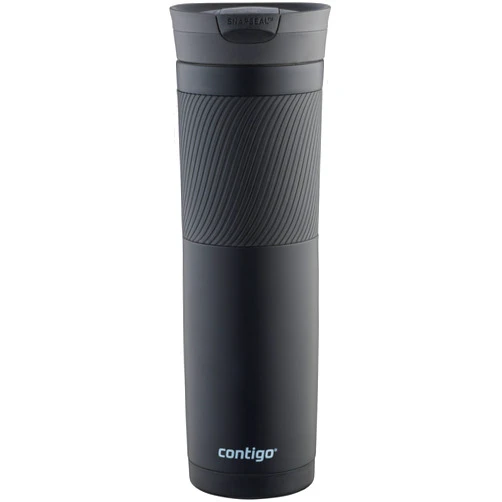 Contigo Steel Travel Mug, 24 oz, Matte Black