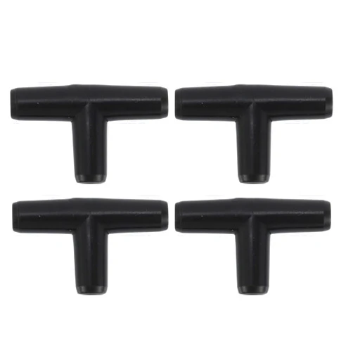RATCHROLL 4 Pcs Plastic Hose Barb Fitting 5/16