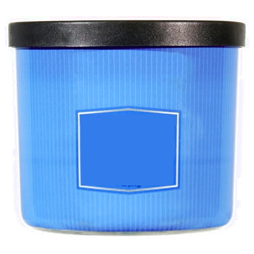 Dallas Distributing 3-Wick Starlit Skies Scented Candle, 14 oz, Textured Wrap, Orange Jasmine Sandalwood