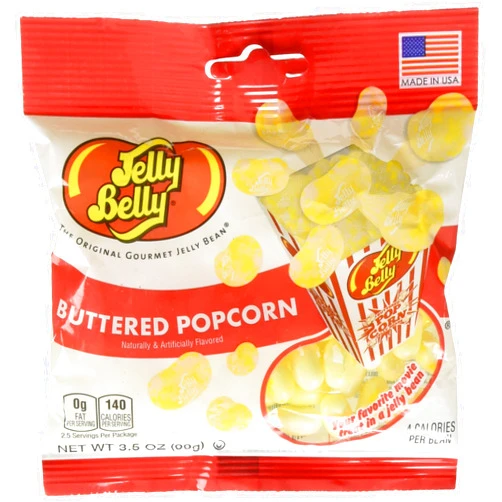 Jelly Belly Buttered Popcorn ( 3.5 Ounces)