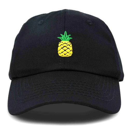 DALIX Pineapple Hat Unstructured Cotton Baseball Cap