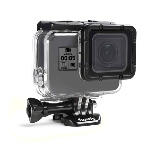 Suptig Case Housing Waterproof Case for Gopro Hero 7 Black Gopro Hero 5 Gopro Hero 6 Gopro Hero 2018 Action Camera Waterproof 147ft(45Meters)