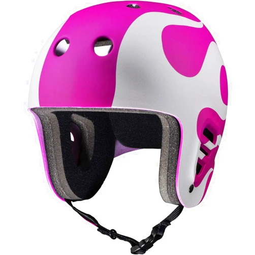 Pro-Tec Pro Tec Protective Gear Pro-Tec Full Cut Skate Gonz Flame Helmet - Pink - LG