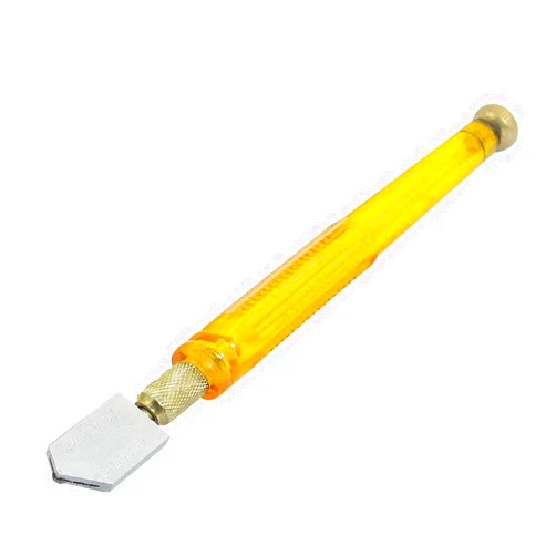 FIYA New Lon0167 Clear Yellow Featured Plastic Handle 10mm-20mm reliable efficacy Oil Feed Design Roller Glass Cutter(id:dd2 a7 21 5ef)