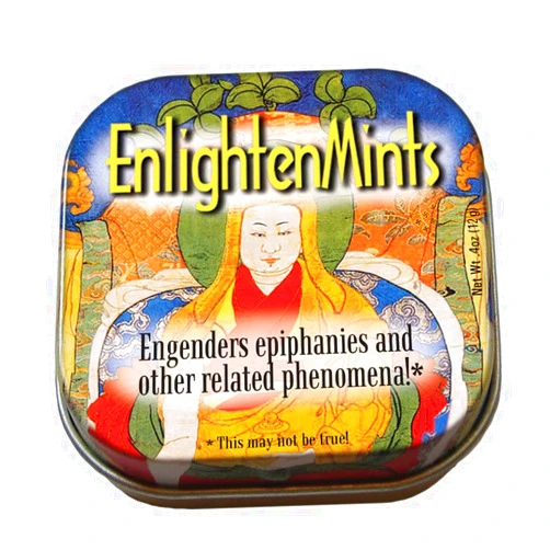The Unemployed Philosophers Guild EnlightenMints Breath Mints - 1 Tin, Net Wt .4oz (12g)
