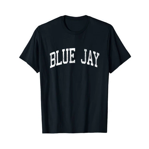 Blue Jay Ohio T-Shirts & Sweatshirts Blue Jay Ohio OH Vintage Athletic Sports Design T-Shirt