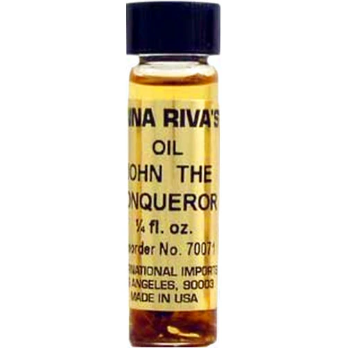 Anna Riva Oil- High John The Conqueror 1/4 fl. oz ~ for Anointing Candles, Charms & Altar Tools ~