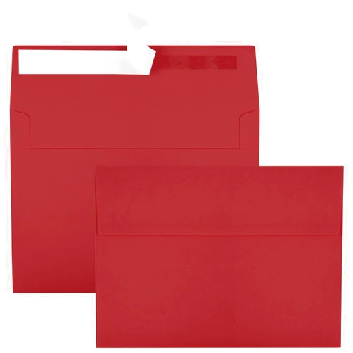 Joyberg 50 Packs Wine Red 5x7 Envelopes, Wine Red Envelopes 5x7, Wine Red Envelopes, Deep Red Color A7 Envelopes, Burgundy Envelopes 5x7, Invitations, Photos, Greeting Cards, Mailing (Wine red)