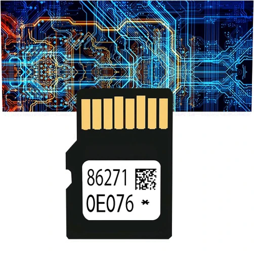 Calement 2024 Navigation Micro SD Card for to.yota Prius 4 Runner Latest Update | 86271-0E076 | USA/CA