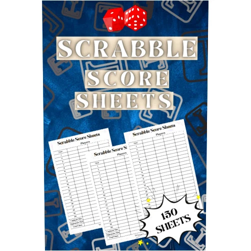 Matthew Badman Scrabble Score Sheets: Score Keeper Notebook Scrabble Score Cards, Scrabble Score Keeper