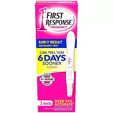 CHUW7 First Response Early Result Pregnancy Test, (Pack of 3 tests) (Packaging & Test Design May Vary)