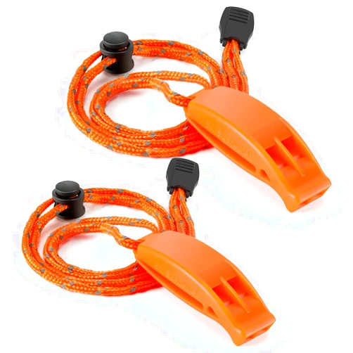 Hipat Emergency Whistle, Super Loud Floating Whistle with Lanyard, Ideal for Boating, Swimming, Kayaking, Water Survival, Hiking, Camping, Climbing