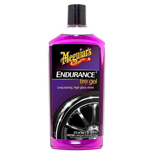 Meguiar's G7516 Endurance Tire Gel, Premium Tire Gel for a Lasting Glossy Shine - 16 Oz Bottle, PURPLE