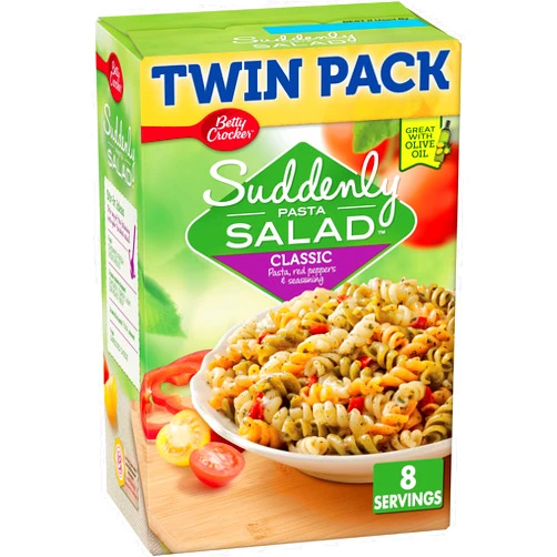 Suddenly Salad Betty Crocker Suddenly Pasta Salad, Classic, Twin Pack, 15.5 oz